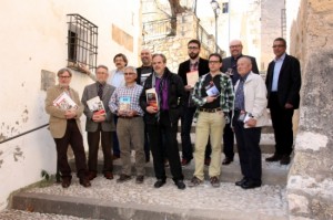 Alguns dels autors que presenten novetats amb Arola Editors de cara a aquest Sant Jordi. Foto: ACN