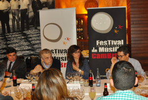Presentació del Festival Internacional de Música de Cambrils.