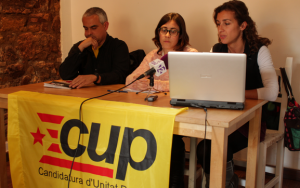 Membres de la CUP de Tarragona.