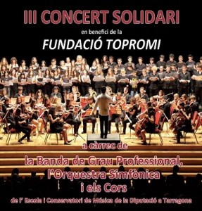Cartell del III Concert solidari del CLub Rotary Tarragona