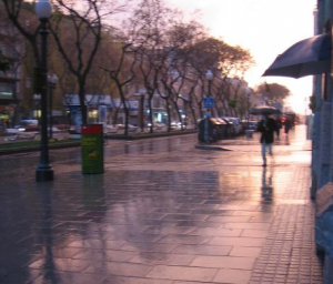 Les previsions marquen pluja a Tarragona. Foto: elmiradortgn.blogspot.com