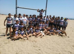 El Rugby Tarragona va participar dissabte al X Seven Platja