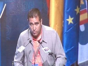 Eduardo Mohedano, secretari general del Sindicat Unificat de Policia a Còrdova.
